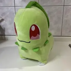 ポケモン　めちゃふぐっとぬいぐるみ チコリータ