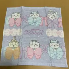 ちいかわ　ハチワレ　うさぎ　モモンガ　リボン　パープル　しまむら　コラボ　未使用のサムネイル