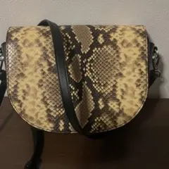 ☆開店セール☆未使用品 美品 GRES パイソンエンボス ショルダーバッグ