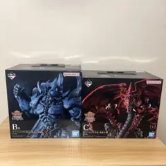 遊戯王 一番くじ 三幻神 フィギュア オシリス　オベリスク