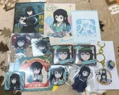 鬼滅の刃 ナムコ 追憶 時透無一郎 アクリルコースター 缶バッジ