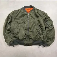 80s アルファインダストリーズ MA-1 usa 3本タグ L 90s kb