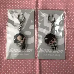 SnowMan 目黒蓮 阿部亮平 スノラボ　グッズ すのチルアクリルキー