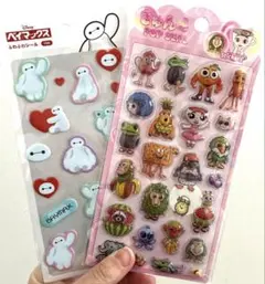 イタリアンブレインロット/立体ぷくぷくキャラクターシール/ベイマックスシール