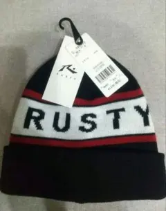 匿名発送　新品　タグ付き　RUSTY　キッズ　ニット帽