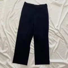 24AW COMOLI コモリ ウールサージ パンツ A03-03023 紺 2 - メルカリ