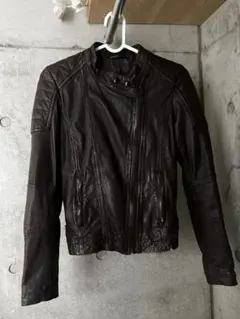 Comptoir des Cotonniers ライダース レザージャケット