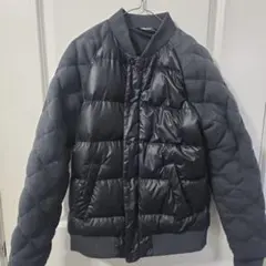 The North Face ダウンジャケット オリーブグリーン チェック柄M 