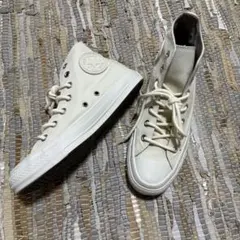 【converse】 オールスターMN ラバー HI 24.5cmオフホワイトのサムネイル