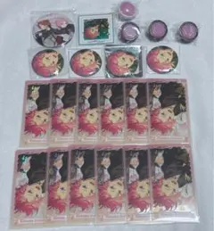 あんスタ 桜河こはく 童夢クリアカード イベコレ缶バッジ スタライ リングライト