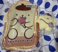 ポムポムプリン　マスコット 収納バッグ