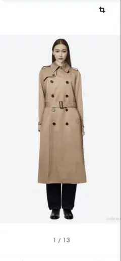 TOTEME Gabardine car coat トレンチコート - メルカリ