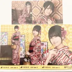 瀬戸口心月　生写真　浴衣　4種セミコンプ 瀬戸口心月 生写真 浴衣 4種セミコンプ - メルカリ