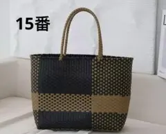 新品未使用　メルカド　カゴバッグ　大容量　軽量肩に掛けるok