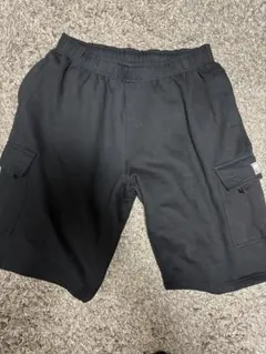カーゴショートスウェットパンツ 黒 Lサイズ 4ポケット　プロクラブ