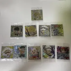 ワンピースウエハース金ニカ裏シークレットサンジ＆シークレット全種＆おまけ