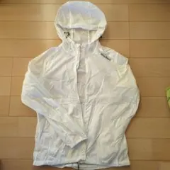SALEWA フード付きウィンドブレーカー L ホワイト
