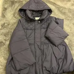 KUMIKYOKU ネイビー 子供服キルティングダウンコート LL 値下