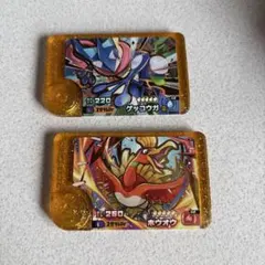 ポケモンフレンダBT２弾スーパートレジャーゴールドゲッコウガ、ホウオウ