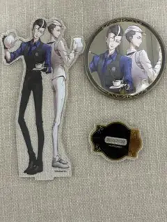 第5人格 白黒無常 アクリルスタンド 缶バッジ
