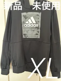adidas カモフラージュパーカー ブラック