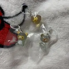 リラックマ 恐竜着ぐるみフィギュア めじるしアクセサリー