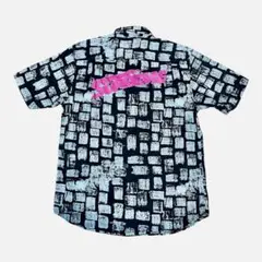 シュプリーム　総柄半袖シャツ Supreme 【値下げ】Supreme 総柄 半袖シャツ レッド サイズ：M