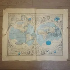A NEW AND ACCVRAT MAP OF THE WORLD
