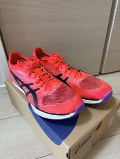 ASICS バレーボールシューズ スカイエリートFF3 海外 レッド サイン