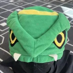 ポケモン　レックウザ 着ぐるみ帽子　なりきりキャップ　ハロウィン　仮装