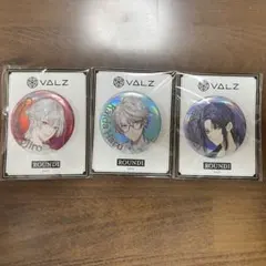 にじさんじ VΔLZ 缶バッジ ラウンドワン