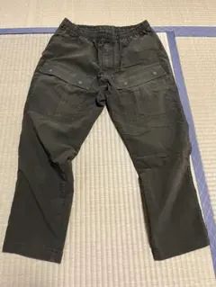 WHITE MOUNTAINNEERING メンズ カーゴパンツ カーキ