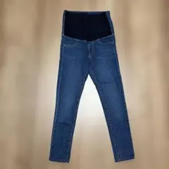 【Mサイズ】UNIQLO ユニクロ マタニティ デニムパンツ インディゴ