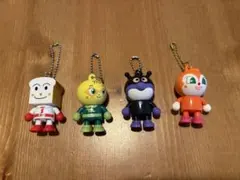 アンパンマン ミニフィギュア キーホルダー 4体セット