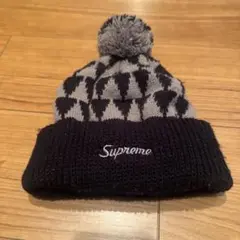 Supreme ニット帽・ビーニー グレー・ブラック