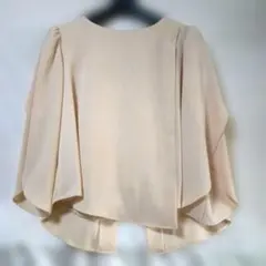 RUIRUE BOUTIQUE 八分～九分袖フレアスリーブ トップス最終価格