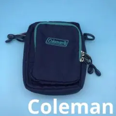 Coleman ネイビー バッグ　ポーチ