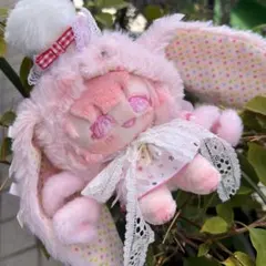 自作ぬい ぴんくうしゃぎちゃん 無属性ぬいぐるみ