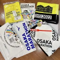 大阪マラソン 2022 OSAKA MARATHON セット女性用Lサイズシャツ