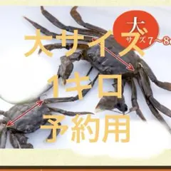 모쿠즈 크랩 1kg 라지 사이즈