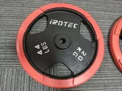 ① iROTEC ダンベルプレート 20kg x 1枚