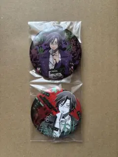 桃源暗鬼 セガラッキーくじ D賞 桃華月詠 缶バッジ