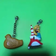 鳩三郎とじゃがりこ東京のストラップ