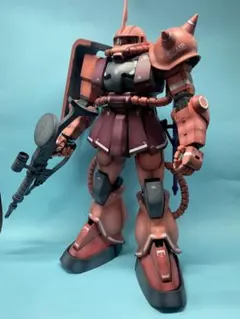 バンダイ　1/60PG シャア専用ザク　MS-06S ザクⅡ プラモデル完成品