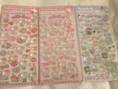 ボンボンドロップシール 正規品 キティ キティちゃん はぴだんぶい　3枚