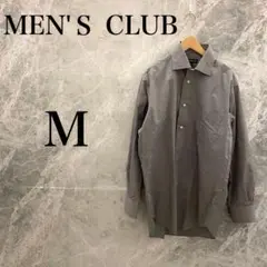 MEN'S CLUB メンズ M グレー 長袖 ワイシャツ ドレスシャツのサムネイル