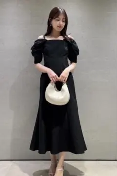 スナイデル　オフショルキャミマーメイドワンピースM