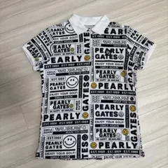 PEARLY GATES 半袖ポロシャツ グレー、紺 - メルカリ