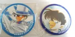 名探偵コナン 20周年原作くじ 缶ミラー 工藤新一&怪盗キッド 2種セット 名探偵コナン 20周年原作くじ 缶ミラー 工藤新一&怪盗キッド 2種セット