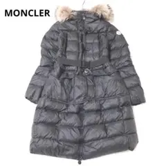 モンクレール　ダウンコート　アウター　ダウン　羽毛　ベルト付き　ブランドロゴ